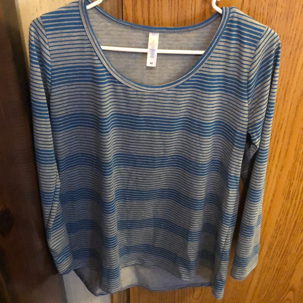 Lularue long sleeve striped shirt